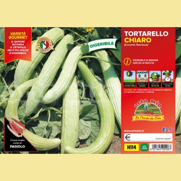 Cetriolo Tortarello chiaro - 4 piante - Orto Mio