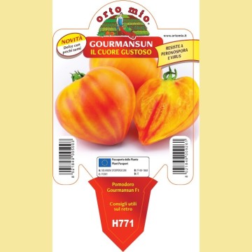 Pomodoro a cuore resistente Cuore dolce Gourmansun F1 - 1 pianta vaso 10 - Orto Mio