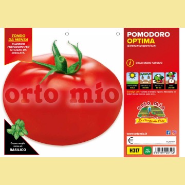 Pomodoro tondo da insalata - Optima F1 - 6 piante - Orto Mio